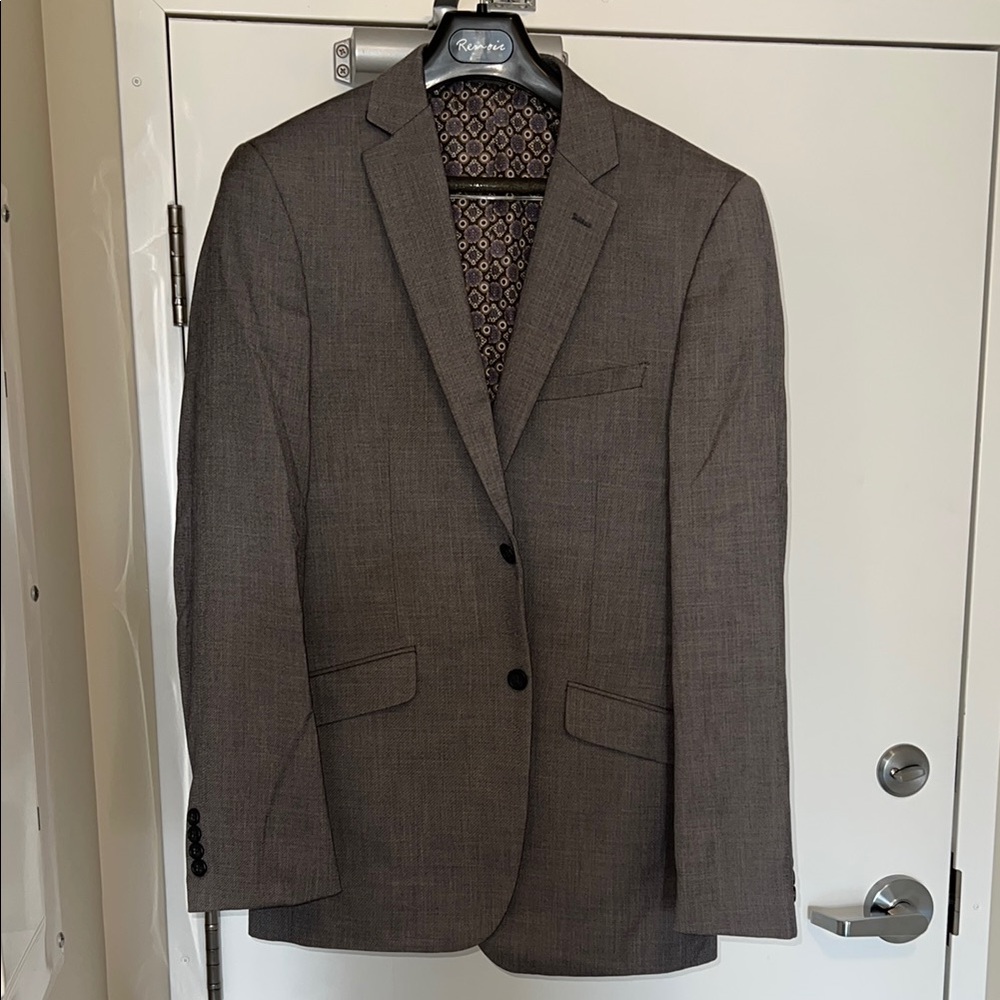Men's Grey 3-Piece Suit